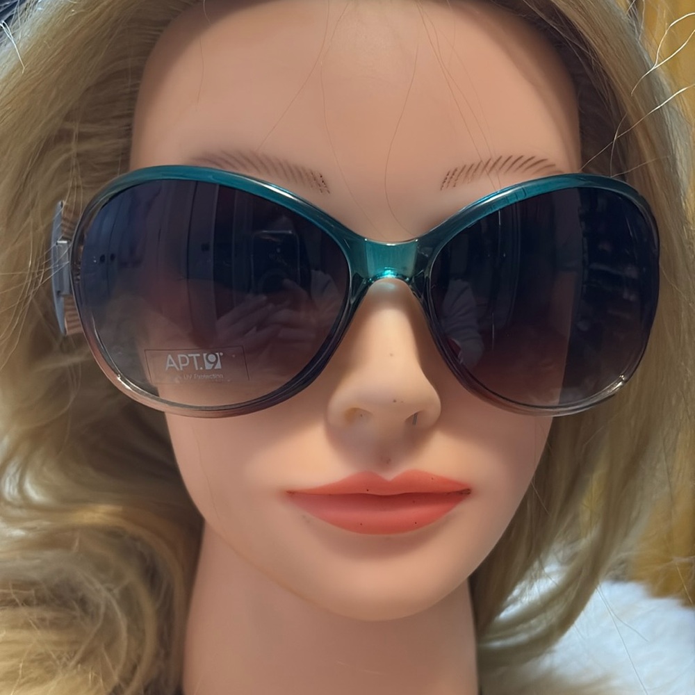 APT. 9 Women's Teal Sunglasses